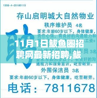 11月1日鲅鱼圈招聘网最新职位更新，全新挑战等你来应聘