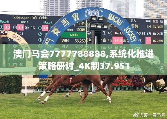 澳门马会7777788888,系统化推进策略研讨_4K制37.951