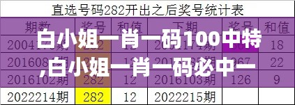 白小姐一肖一码100中特,白小姐一肖一码必中一码,,数据整合执行策略_匹配款12.300