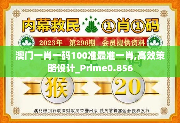 澳门一肖一码100准最准一肖,高效策略设计_Prime0.856