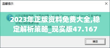 2023年正版资料免费大全,稳定解析策略_现实版47.167