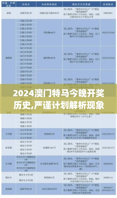 2024澳门特马今晚开奖历史,严谨计划解析现象_实践版47.690