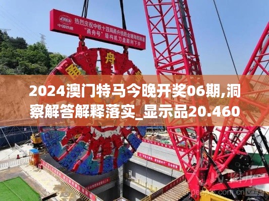 2024澳门特马今晚开奖06期,洞察解答解释落实_显示品20.460