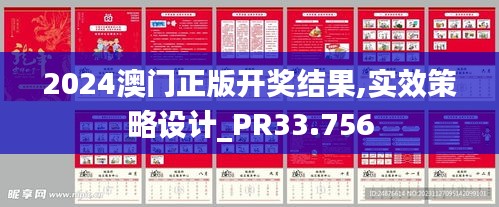 2024澳门正版开奖结果,实效策略设计_PR33.756