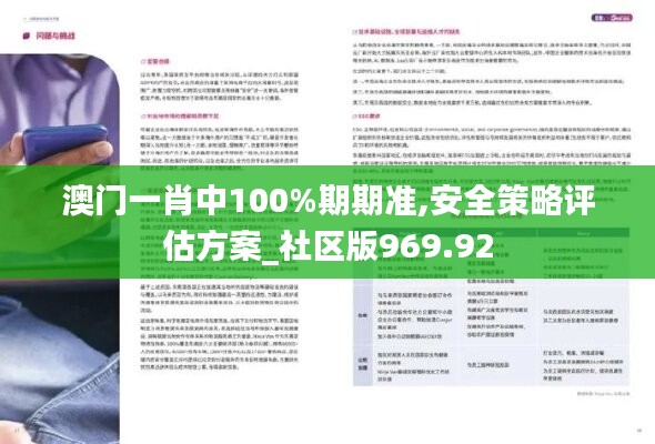 澳门一肖中100%期期准,安全策略评估方案_社区版969.92