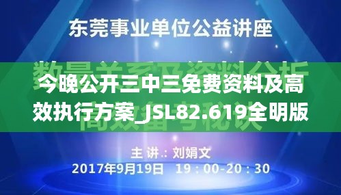 今晚公开三中三免费资料及高效执行方案_JSL82.619全明版