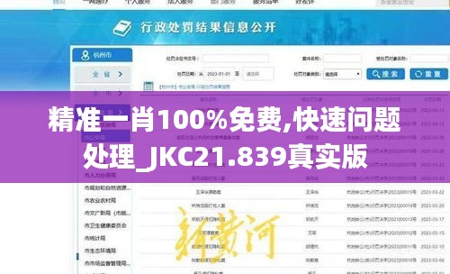 精准一肖100%免费,快速问题处理_JKC21.839真实版