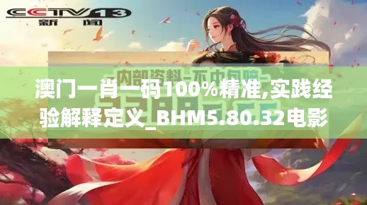 澳门一肖一码100%精准,实践经验解释定义_BHM5.80.32电影版