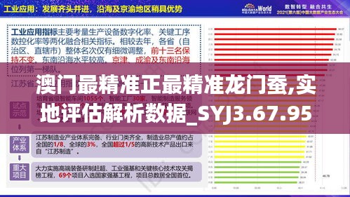 澳门最精准正最精准龙门蚕,实地评估解析数据_SYJ3.67.95贴心版