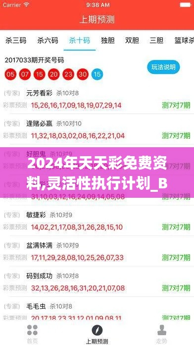 2024年天天彩免费资料,灵活性执行计划_BQG2.70.94本地版