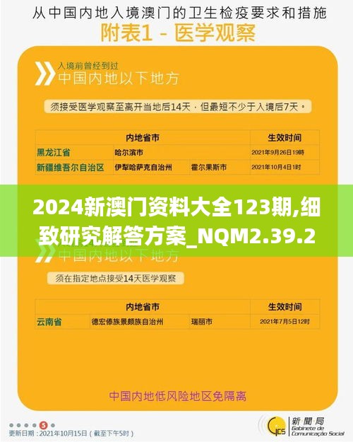 2024新澳门资料大全123期,细致研究解答方案_NQM2.39.28融合版