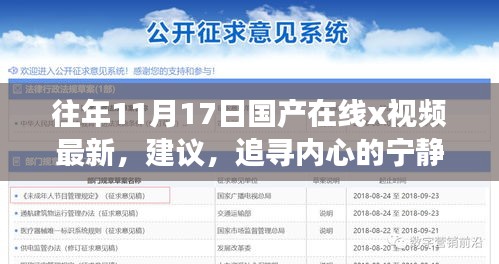 往年11月17日国产在线x视频最新，建议，追寻内心的宁静，一场与大自然的私密约会