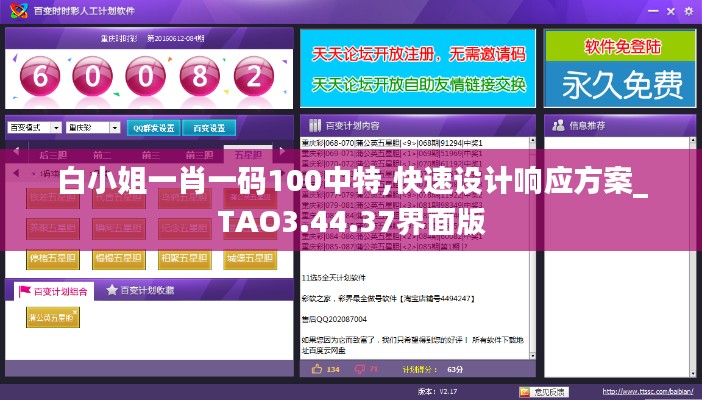 白小姐一肖一码100中特,快速设计响应方案_TAO3.44.37界面版