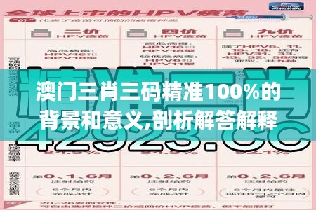 澳门三肖三码精准100%的背景和意义,剖析解答解释落实_ZEW4.14.80炼脏境