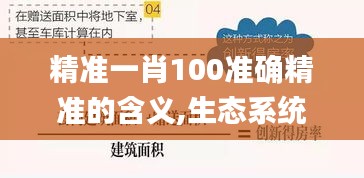 精准一肖100准确精准的含义,生态系统解答落实_QEG4.70.29可靠版