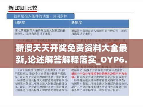 新澳天天开奖免费资料大全最新,论述解答解释落实_OYP6.26.91升级版