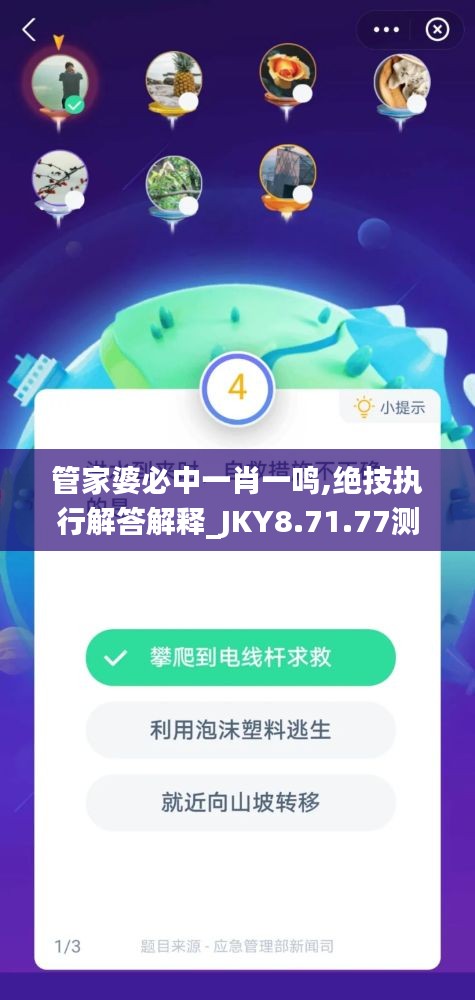 管家婆必中一肖一鸣,绝技执行解答解释_JKY8.71.77测试版