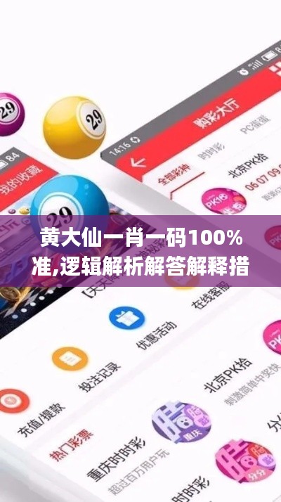 黄大仙一肖一码100%准,逻辑解析解答解释措施_QVU3.51.39活动版