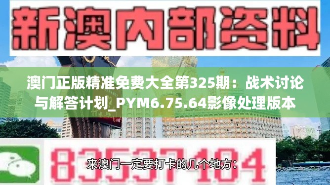 澳门正版精准免费大全第325期：战术讨论与解答计划_PYM6.75.64影像处理版本