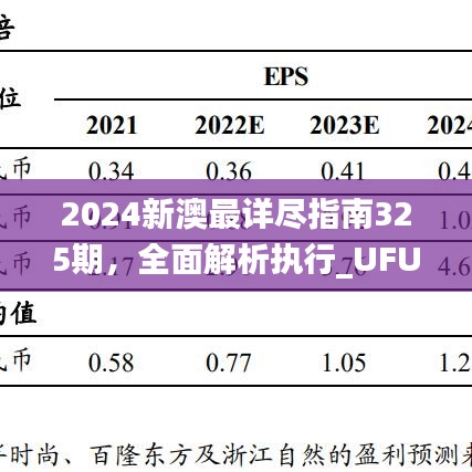 2024新澳最详尽指南325期，全面解析执行_UFU2.40.52经典版