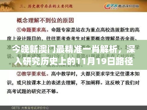 今晚新澳门最精准一肖解析，深入研究历史上的11月19日路径_CAG7.19.91迅捷版