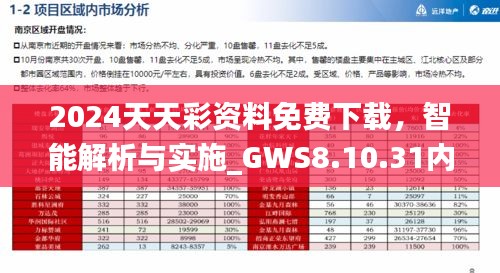 2024天天彩资料免费下载，智能解析与实施_GWS8.10.31内置版