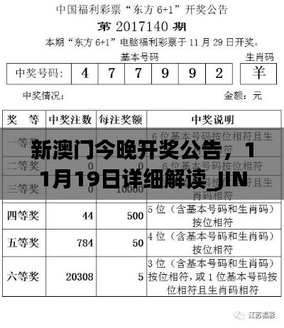 新澳门今晚开奖公告，11月19日详细解读_JIN3.48.31无线版