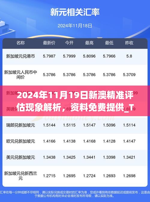 2024年11月19日新澳精准评估现象解析，资料免费提供_TGY1.55.53珍藏版