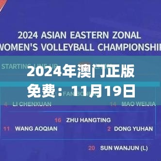 2024年澳门正版免费：11月19日科学研究现象解析_MCY5.21.33抓拍版