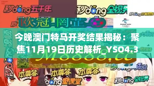 今晚澳门特马开奖结果揭秘：聚焦11月19日历史解析_YSO4.34.55瞬间版