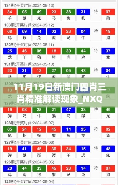 11月19日新澳门四肖三肖精准解读现象_NXQ9.35.53演讲版