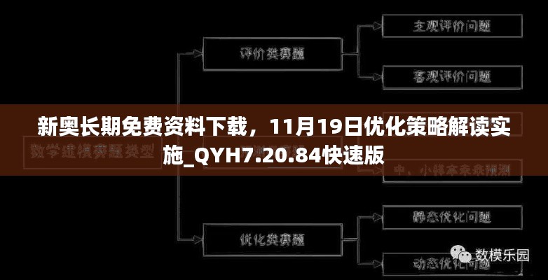 新奥长期免费资料下载，11月19日优化策略解读实施_QYH7.20.84快速版