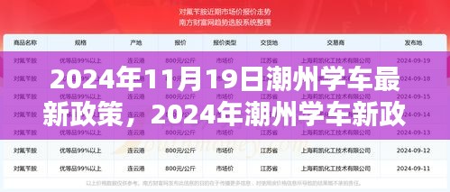 2024年潮州学车新政策解读，趋势、影响及准备