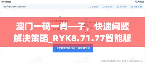 澳门一码一肖—子，快速问题解决策略_RYK8.71.77智能版