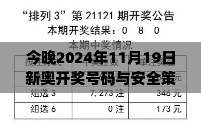 今晚2024年11月19日新奥开奖号码与安全策略评估_SIS5.75.82趣味版