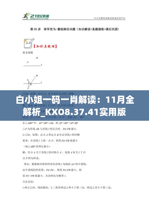 白小姐一码一肖解读：11月全解析_KXO8.37.41实用版