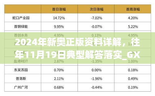 2024年新奥正版资料详解，往年11月19日典型解答落实_GXG3.55.72采购版