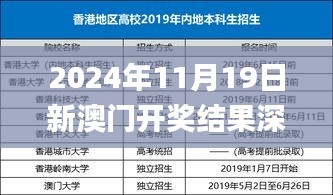 2024年11月19日新澳门开奖结果深度解析_SSV2.77.49专属定制版