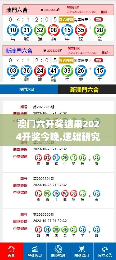 澳门六开奖结果2024开奖今晚,逻辑研究解答解释现象_PCU5.56.73神器版