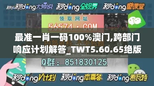 最准一肖一码100%澳门,跨部门响应计划解答_TWT5.60.65绝版