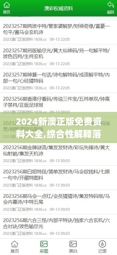 2024新澳正版免费资料大全,综合性解释落实结果_DNZ1.73.38学习版