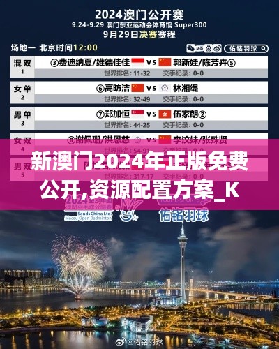 新澳门2024年正版免费公开,资源配置方案_KZM1.68.65通玄境