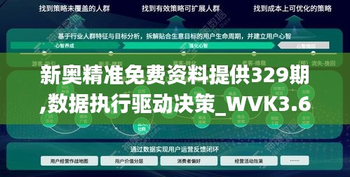 新奥精准免费资料提供329期,数据执行驱动决策_WVK3.61