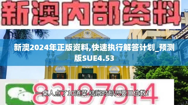 新澳2024年正版资料,快速执行解答计划_预测版SUE4.53