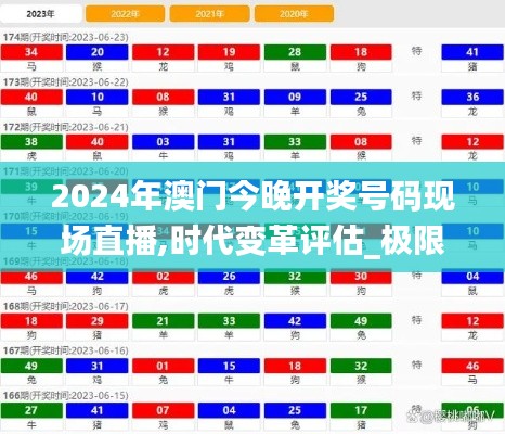 2024年澳门今晚开奖号码现场直播,时代变革评估_极限版UWG2.59