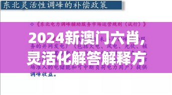 2024新澳门六肖,灵活化解答解释方案_传统版RMY2.30