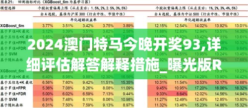 2024澳门特马今晚开奖93,详细评估解答解释措施_曝光版RVS3.67