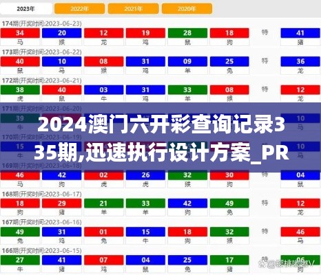 2024澳门六开彩查询记录335期,迅速执行设计方案_PRG2.13