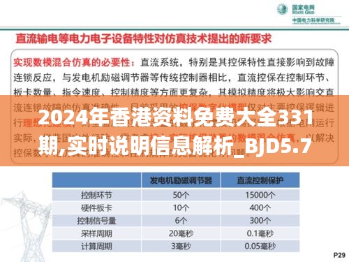 2024年香港资料免费大全331期,实时说明信息解析_BJD5.79