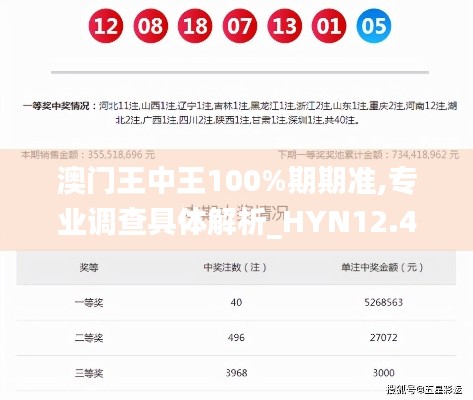 澳门王中王100%期期准,专业调查具体解析_HYN12.40